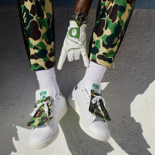 Guanto golf adidas bape - da,