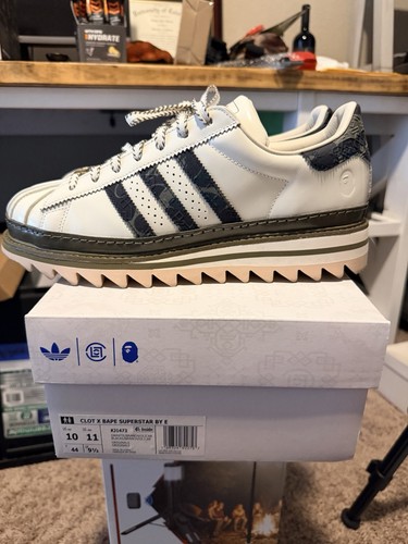 Adidas clot bape superstar - clot, x