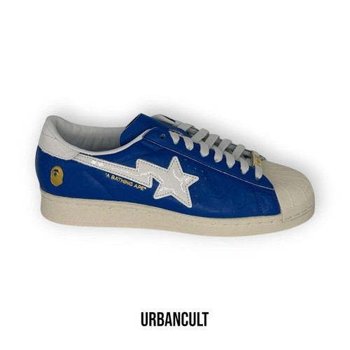 Adidas bape superstar blue - adidas,