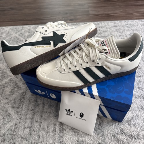 Adidas bape samba white - adidas, x