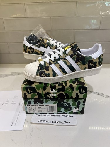 Taglia bape x adidas - 8,