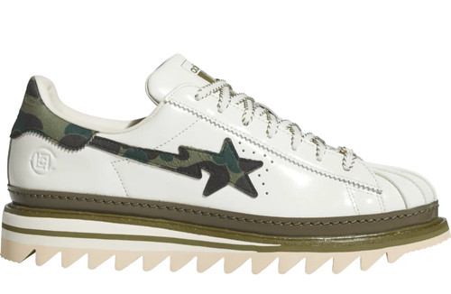 Clot bape adidas superstar - bape, x