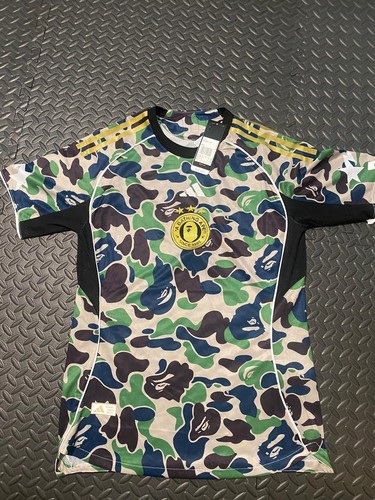 Maglia mimetica bape adidas - mimetica, x