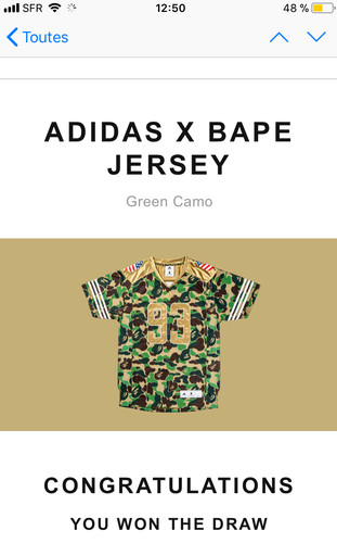 Adidas bape jersey green - adidas, x