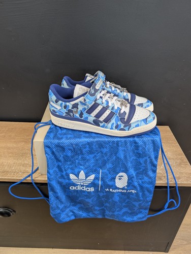 Bape adidas forum low - x,