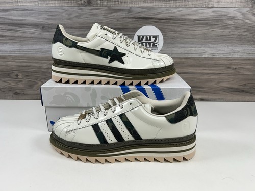Adidas clot bape superstar - x,