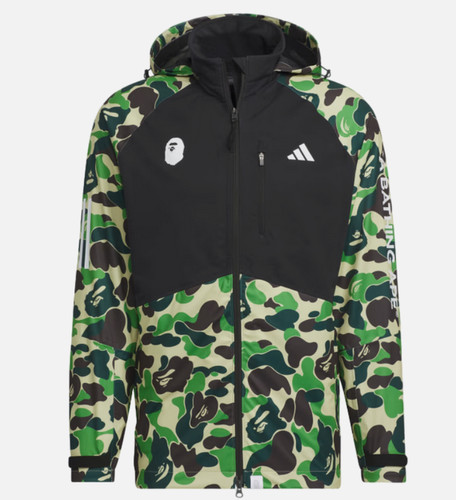 Giacca mimetica bape adidas - giacca, x